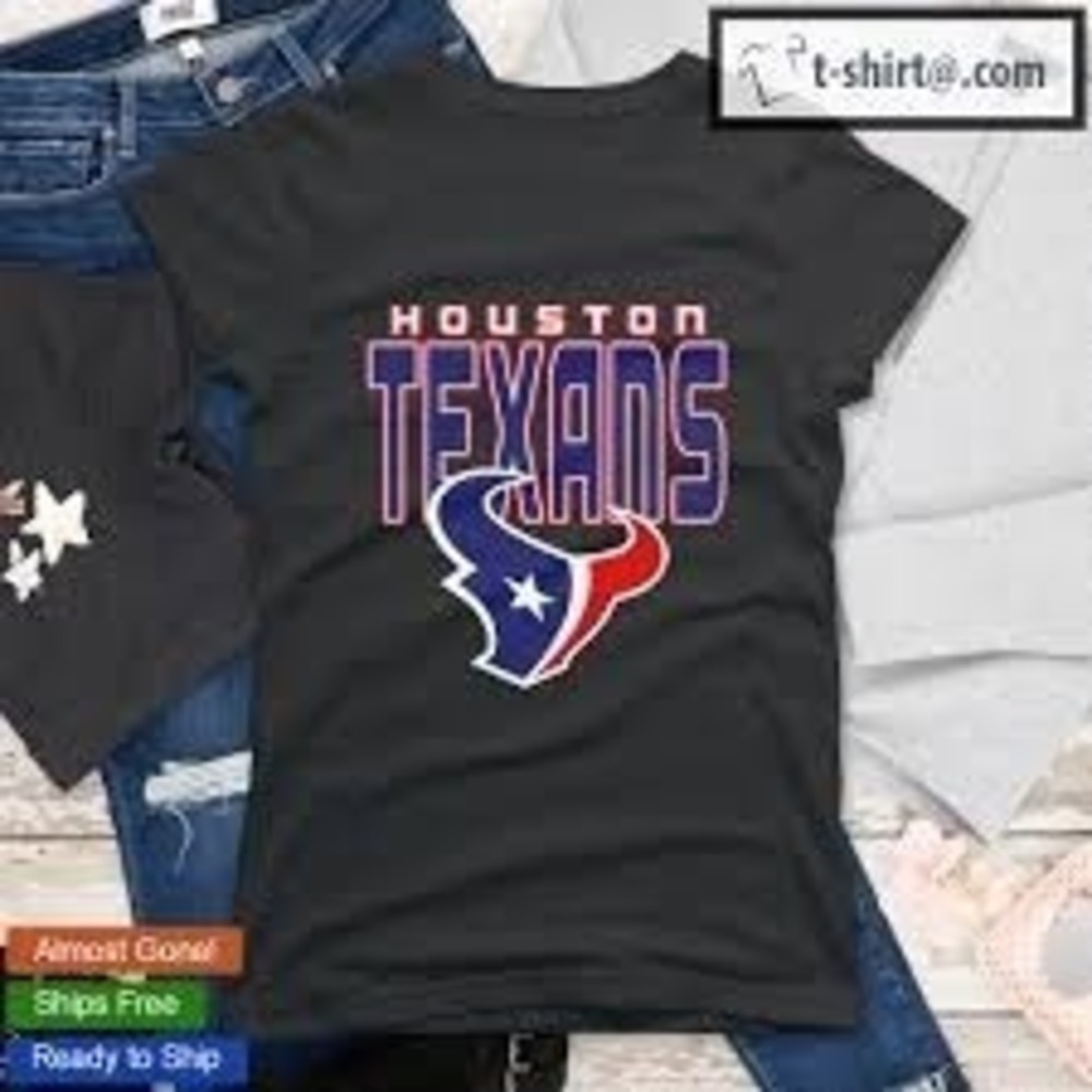 Houston Texans Retro NFL T-Shirt Hoodie Sweater